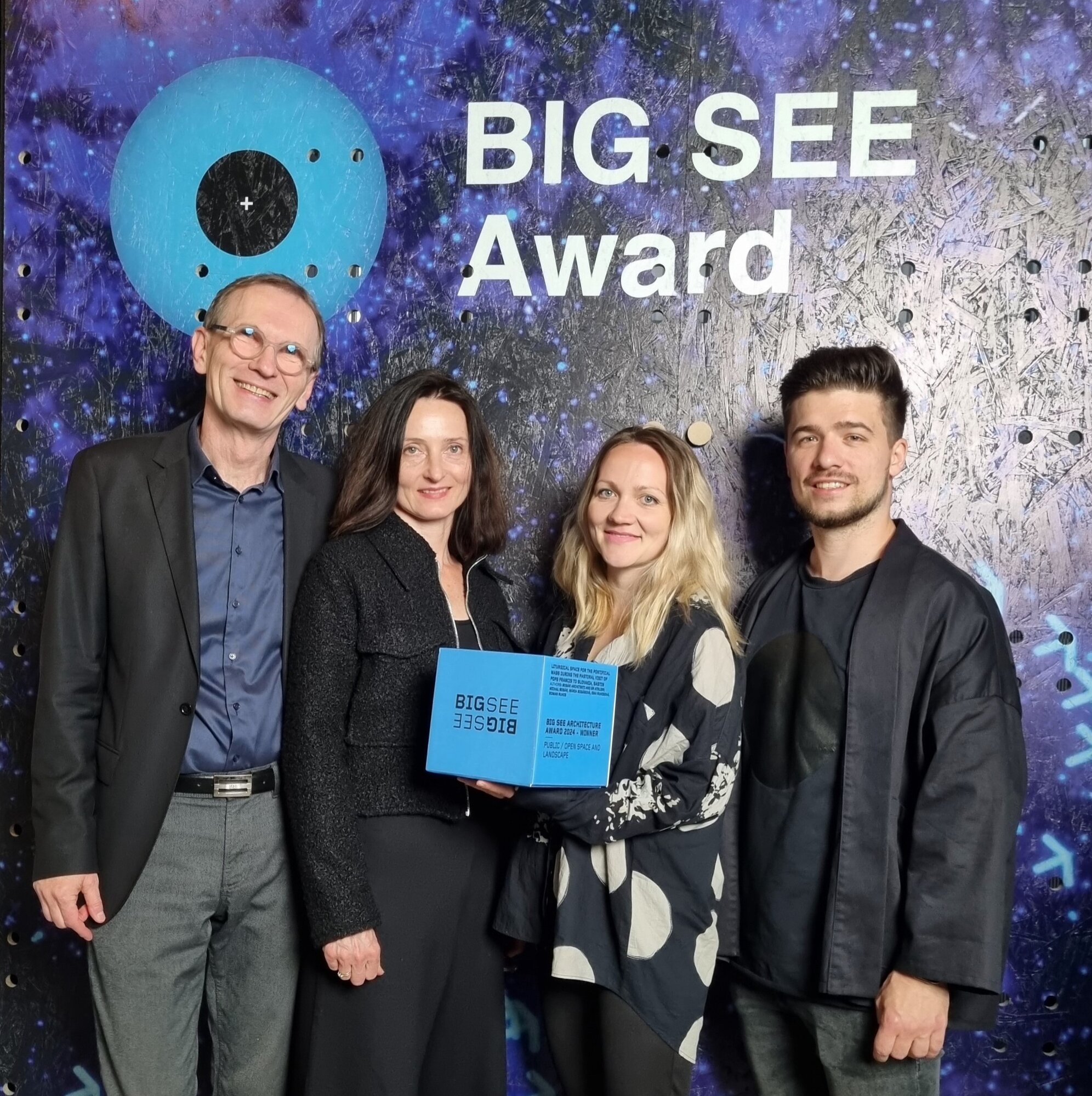 AWARD: Michal Bogár and the team of authors won the BIG SEE Award 2024